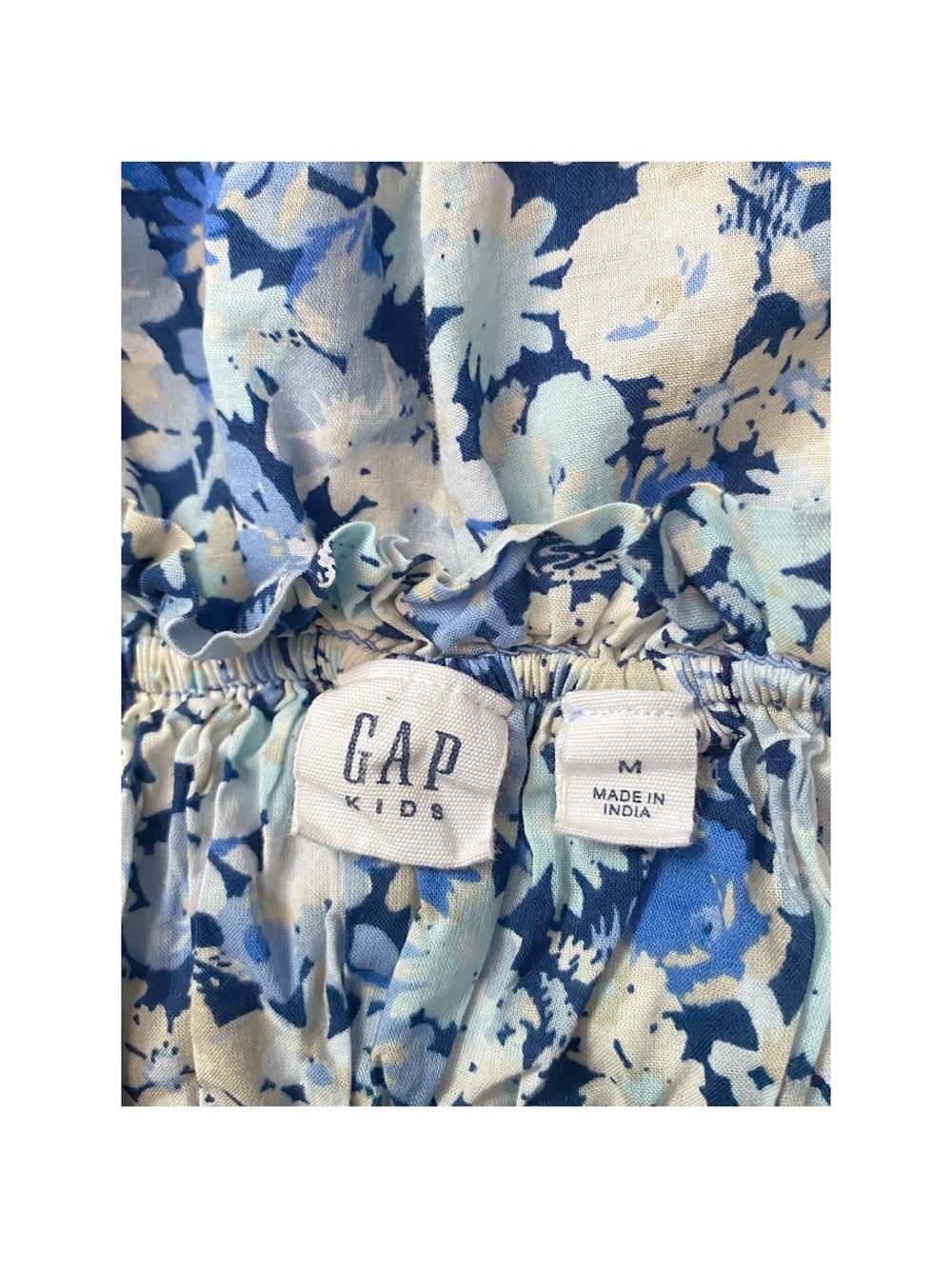 Gap Kids Girl’s Smocked Skort Floral Print Size Medium - Picture 4 of 4